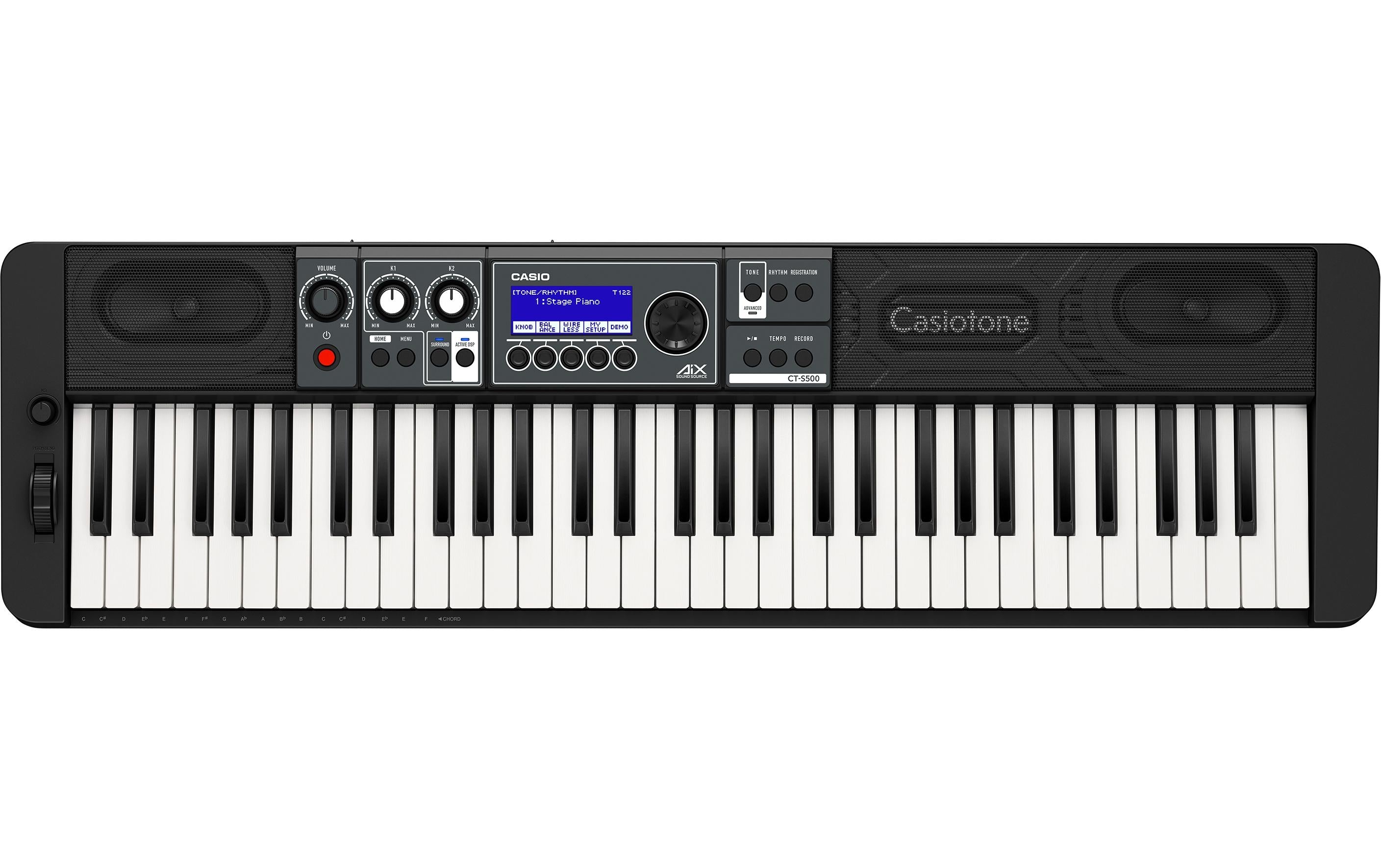 CASIO CT-S500 Portable Keyboard, 61 Keys