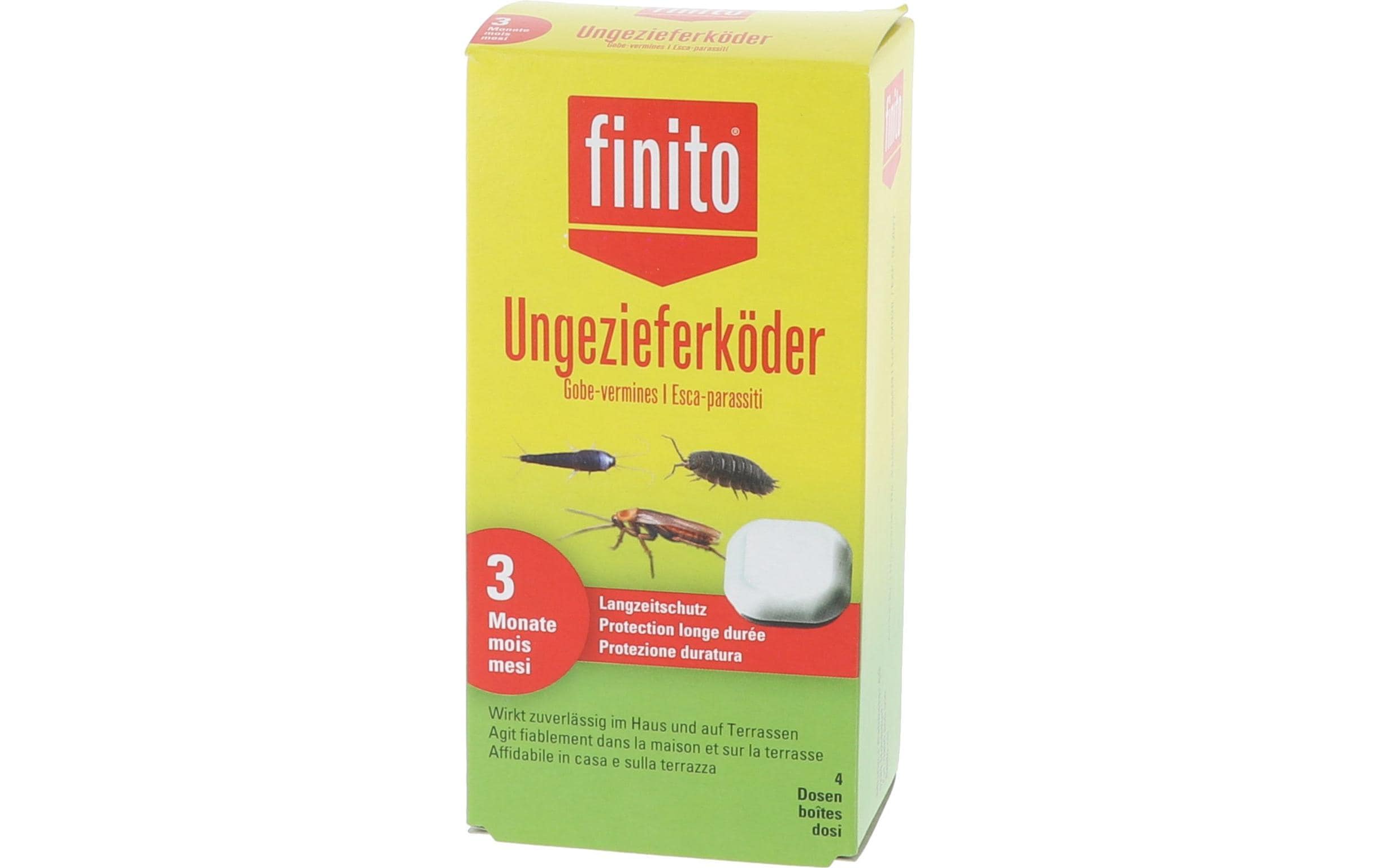 finito Ungezieferköderdosen 4er Set