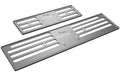 ProFrame 2, Nummernrahmen Set,Aluminium Phantom Silver, 30 x 8 cm / 50 x 11 cm