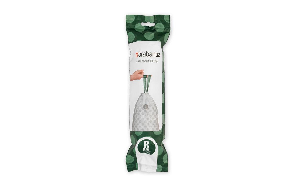 Brabantia PerfectFit Kehrichtsack R36 Liter 10 Stück p. Rolle, passend zu Bo touch 36 L