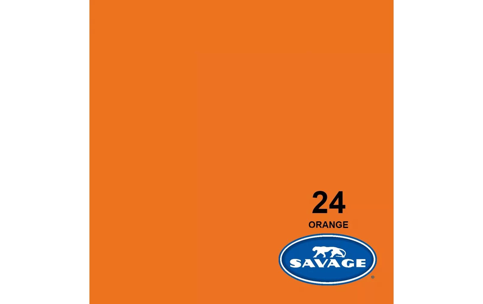 Savage Hintergrundpa. Orange 2.72x11m Masse 2.72 x 11m