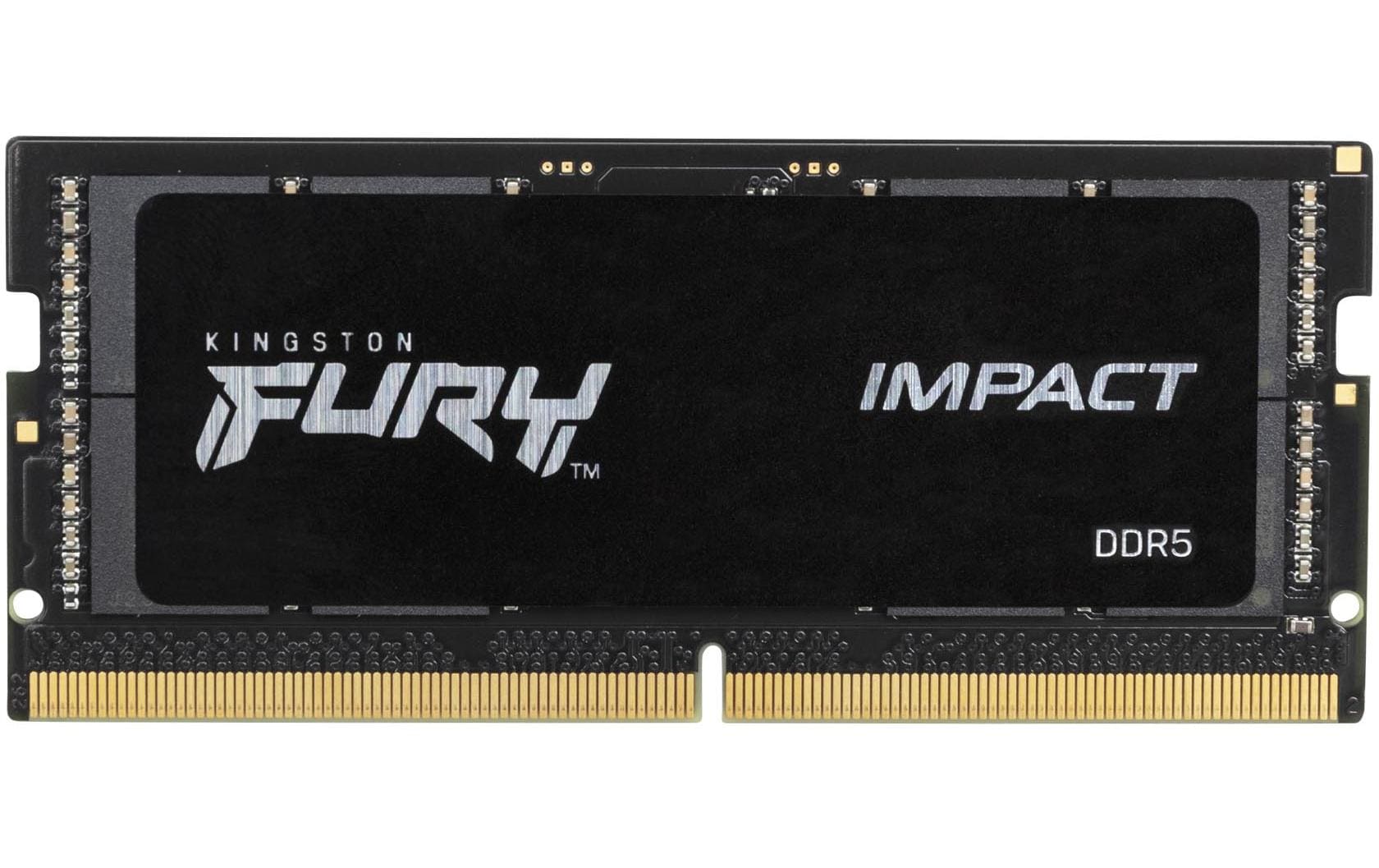 FURY Impact SO-DDR5 16GB 4800MT/s 1x 16GB, CL38-38-38, 1.1V, 262Pin