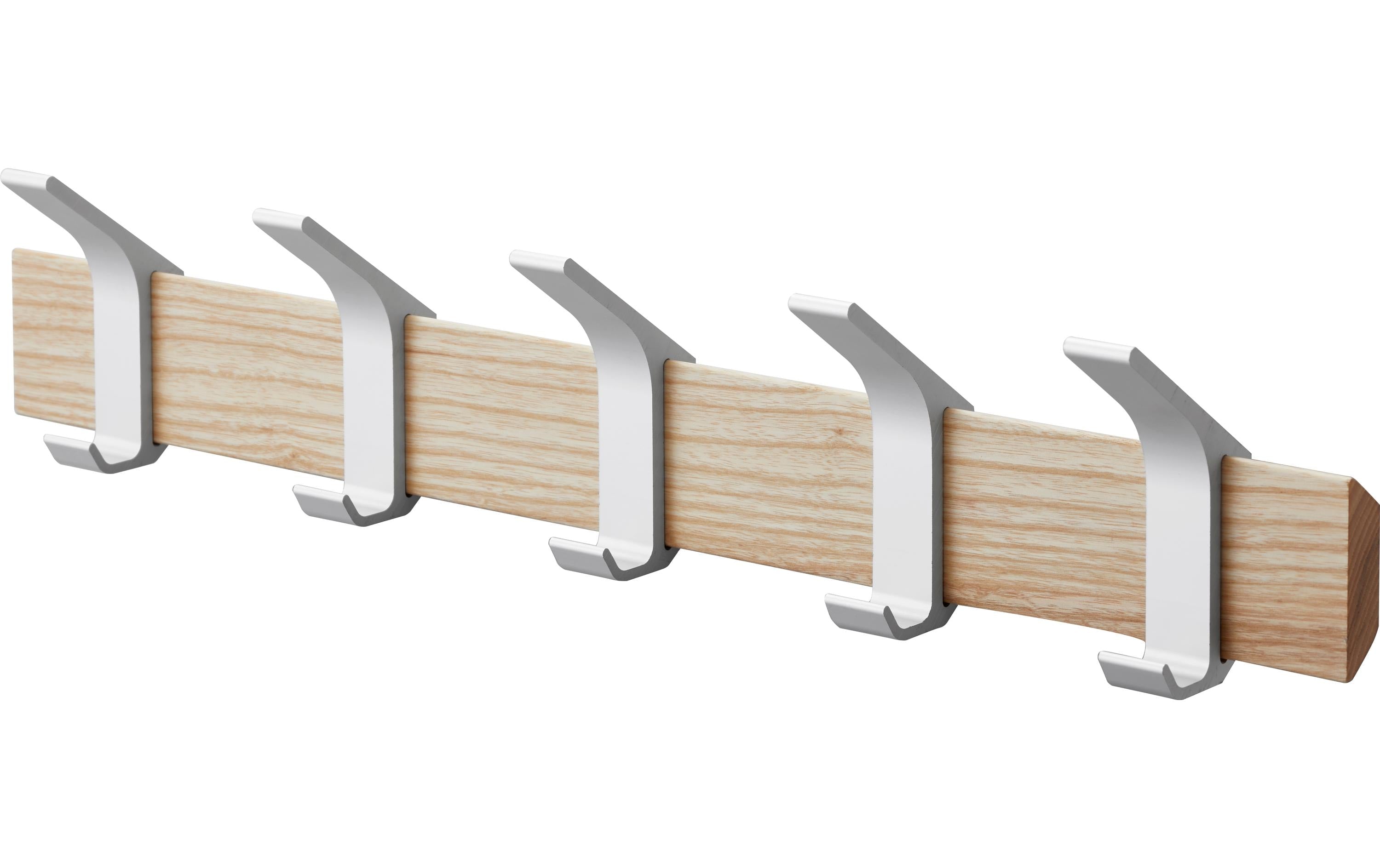 Yamazaki Wandgarderobe RIN silber 5 Haken