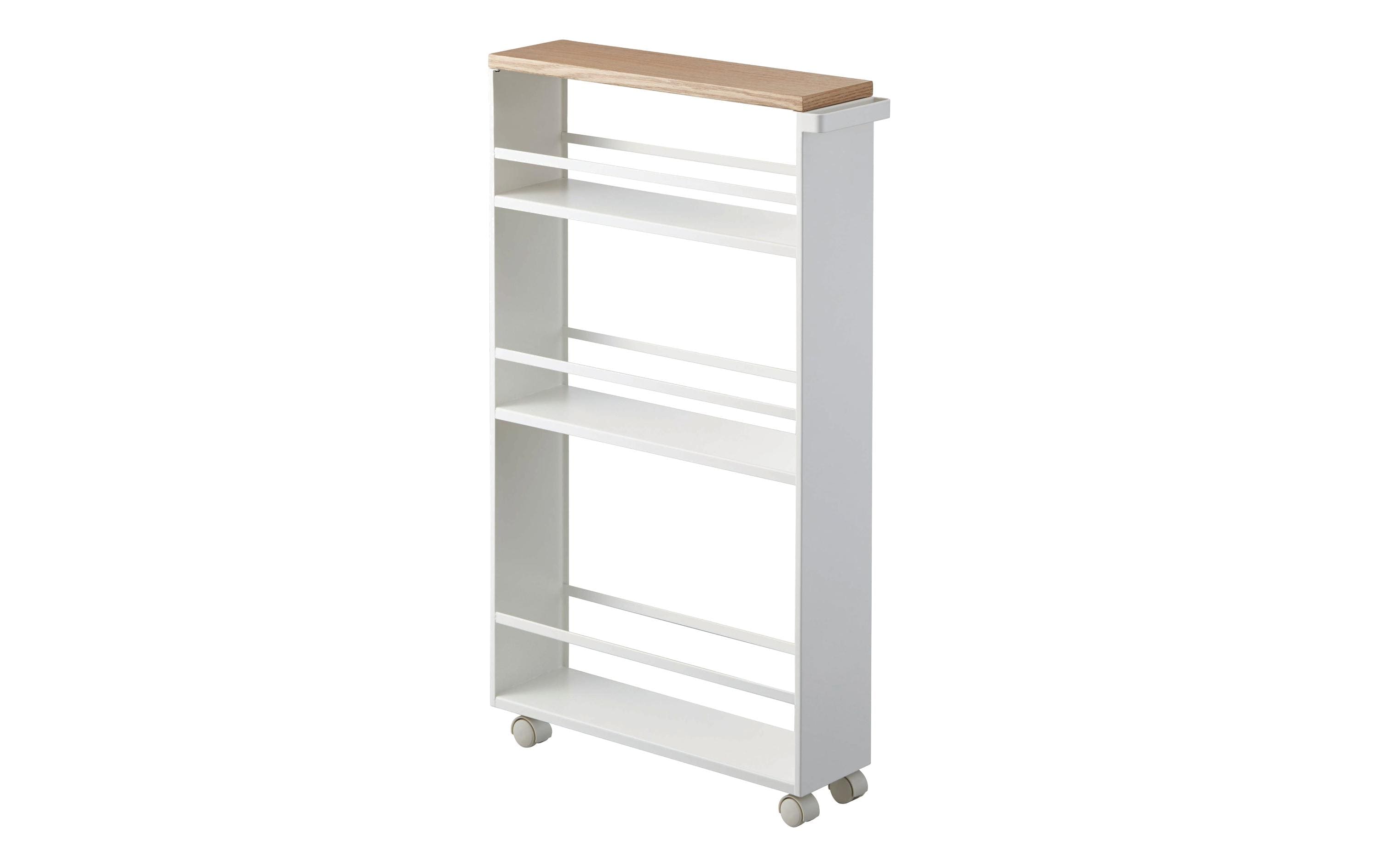 Yamazaki Küchenwagen TOWER weiss mit Griff