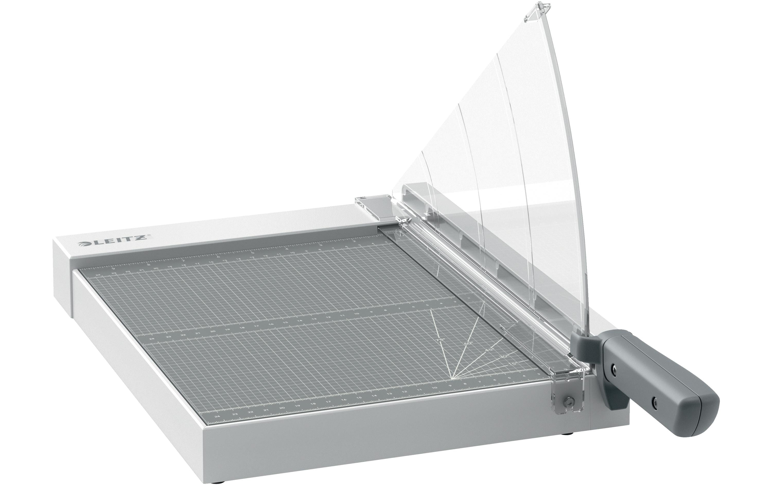 Leitz Precision Hebelschneider Home A4 8 Blatt, Klinge aus Edelstahl