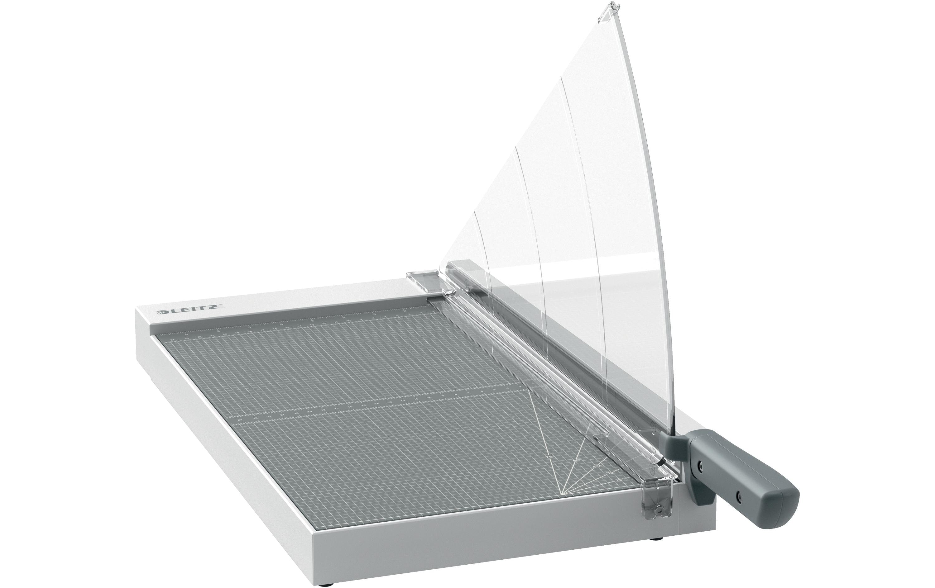 Leitz Precision Hebelschneider HomeOfficeA3 10 Blatt, Klinge aus Edelstahl