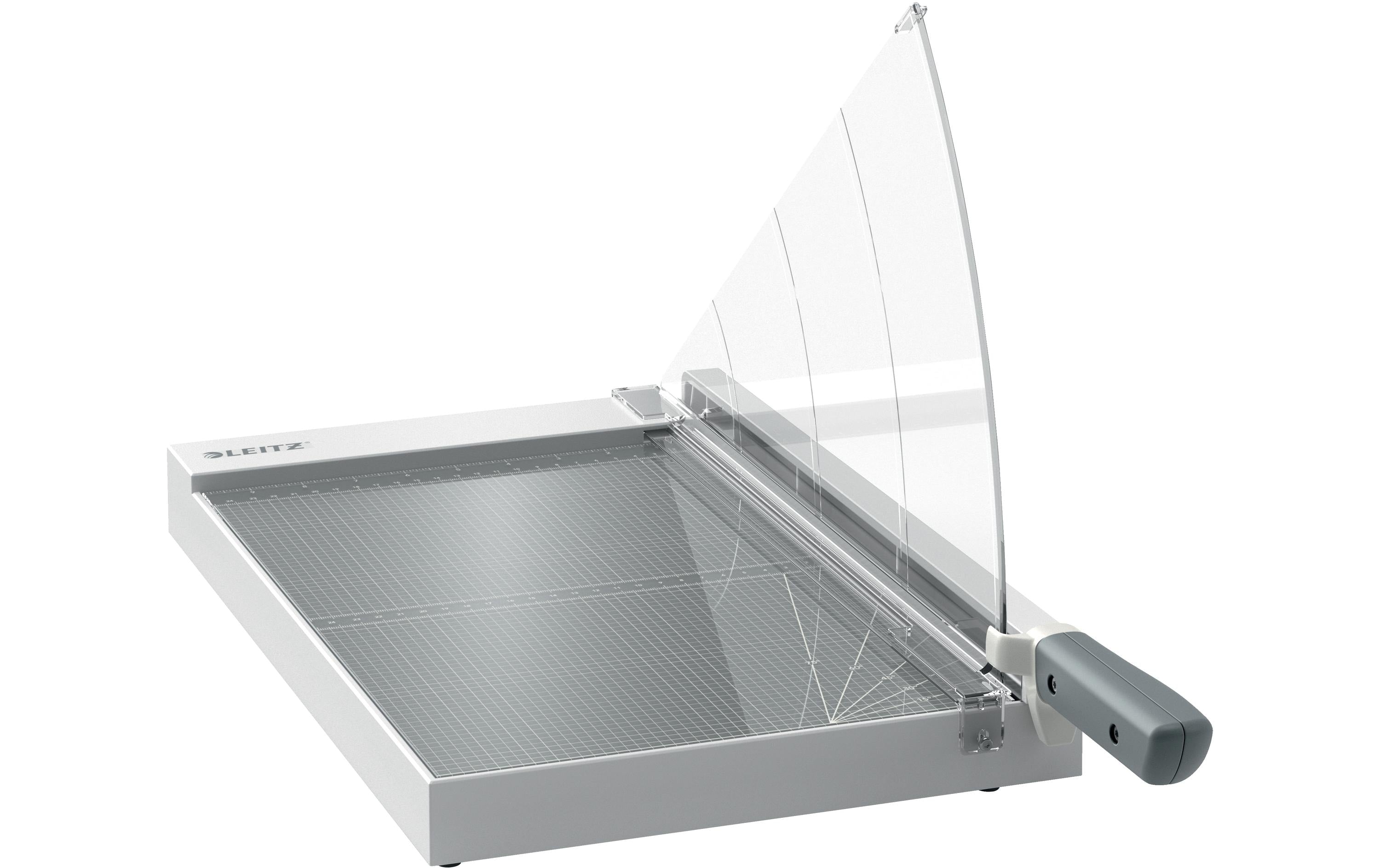 Leitz Precision Hebelschneider Office A4+ 15 Blatt, Klinge aus Edelstahl