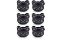 Kikkerland Verschlussclips Black Cat 6pcs 4,3 x 4 x 3 cm