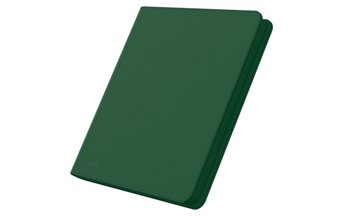 Ultimate Guard, Karten-Portfolio QuadRow Zi 24-Pocket XenoSkin (Quadrow) - Grün