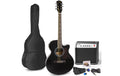 MAX ShowKit Elekroakustikgitarrenset, schwarz