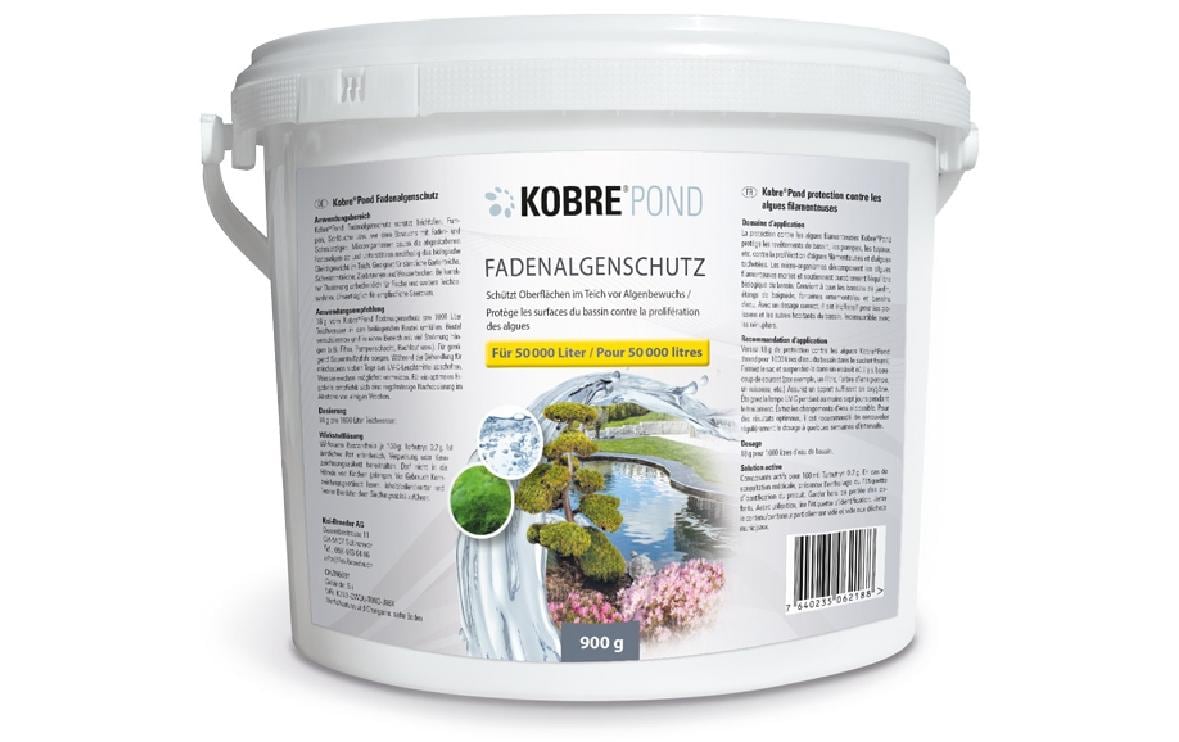 Kobre®Pond Fadenalgenschutz 900g für 50'000 Liter