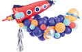 Partydeco Ballon Girlande Rakete 154 x 130 cm, 15-teilig