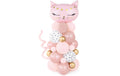 Partydeco Ballon Strauss Katze 83 x 140 cm, 10-teilig, pink