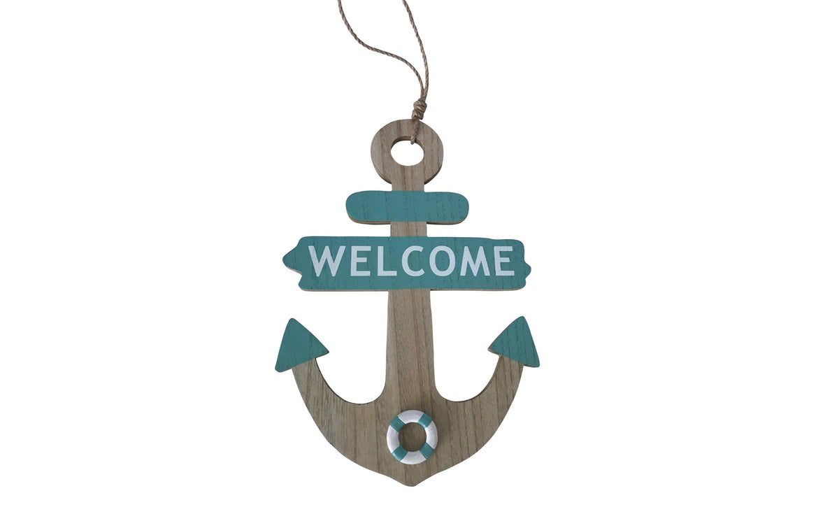 Dameco Hänger Anker Welcome L:20cm B:1cm H:30cm
