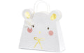 Partydeco Geschenktasche Eisbär 31.5 x 27 x 10 cm, 1 Stück