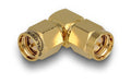 Delock Adapter SMA Stecker zu SMA Stecker 90° gewinkelt