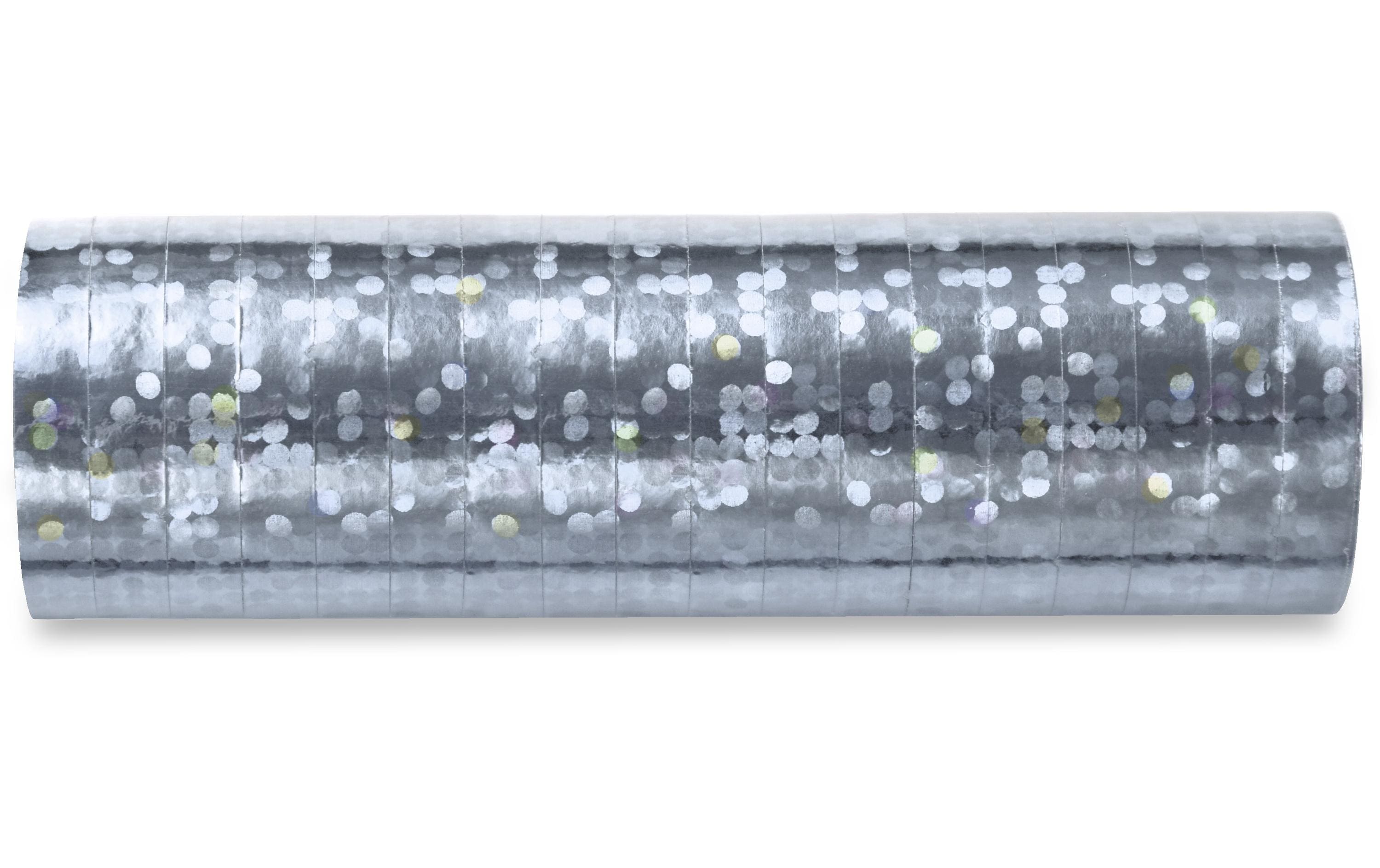 Partydeco Luftschlange 3.8 m, silber