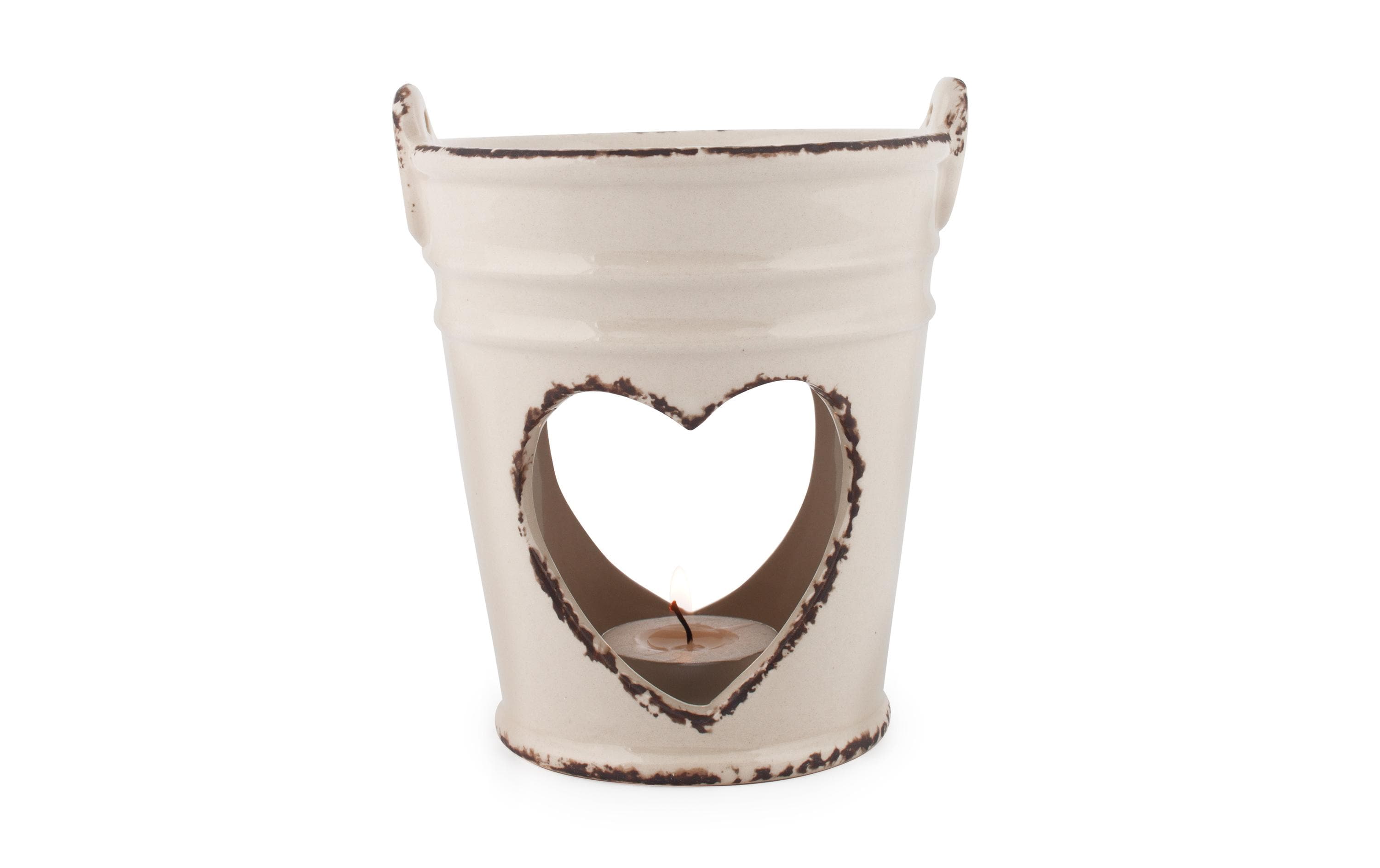 Pajoma Duftlampe Old Romantic Keramik, beige, H 13 cm