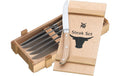 WMF Steakmesser 6er Set 24 cm, Eichenholz, Edelstahl