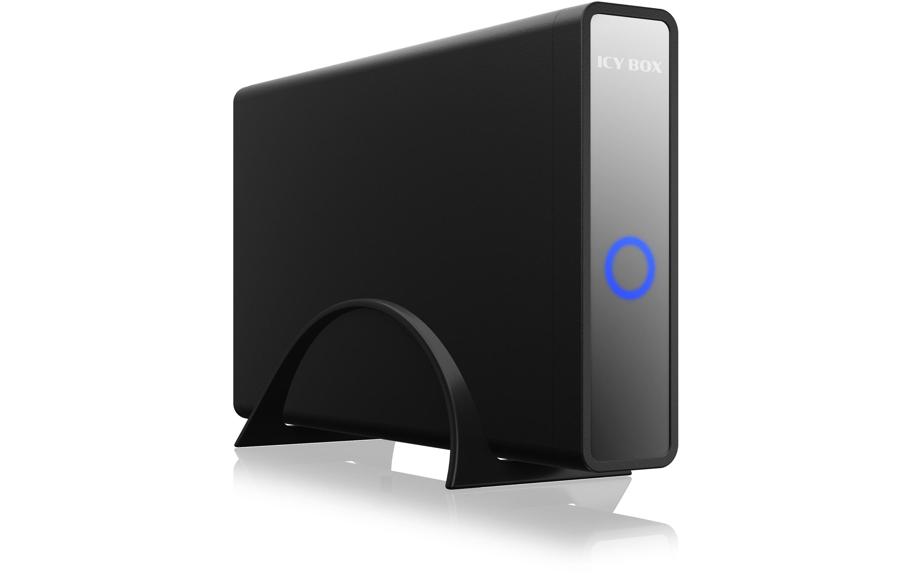 ICY BOX ext. 2.5/3.5" Gehäuse IB-382H-C31 schwarz,USB3.2, SATA III