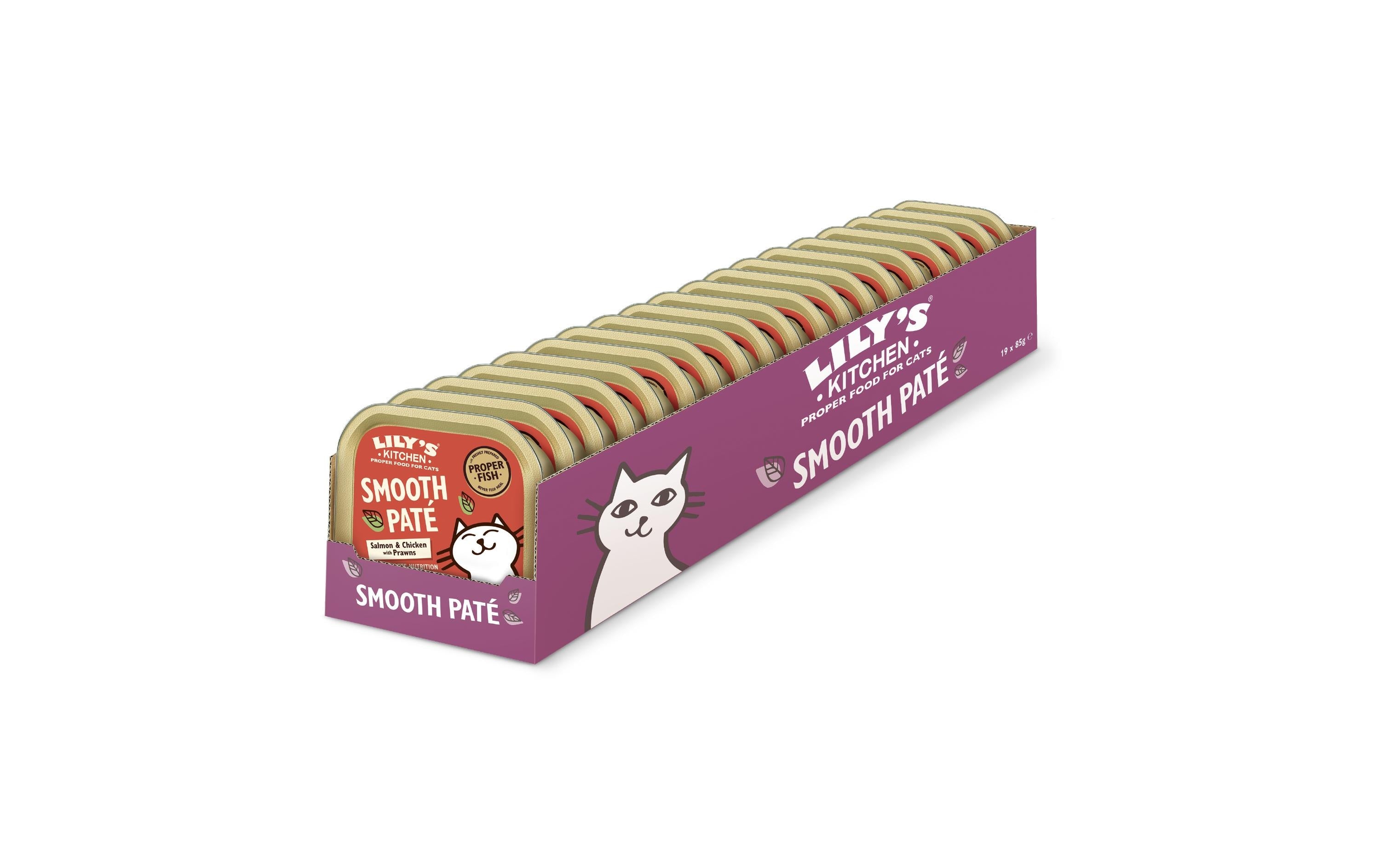 Lilys Kitchen Nassfutter Adult Lachs&Huhn 19 x 85 g