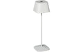 Konstsmide USB-Tischleuchte Capri Weiss LED warmweiss, Akku, Dimmbar / IP54