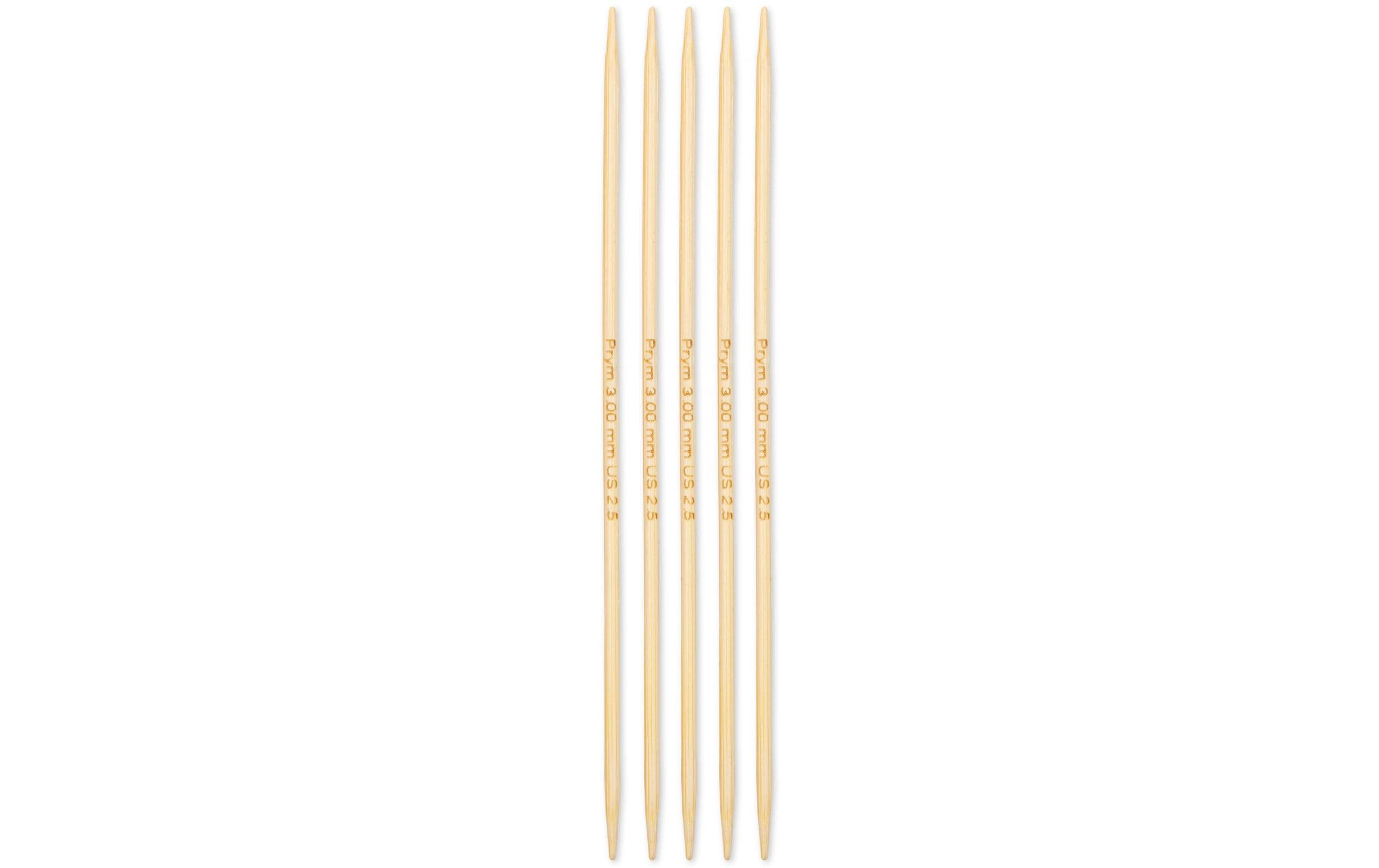 Prym Strumpfstricknadeln BAMBUS 3.00 mm, 15 cm