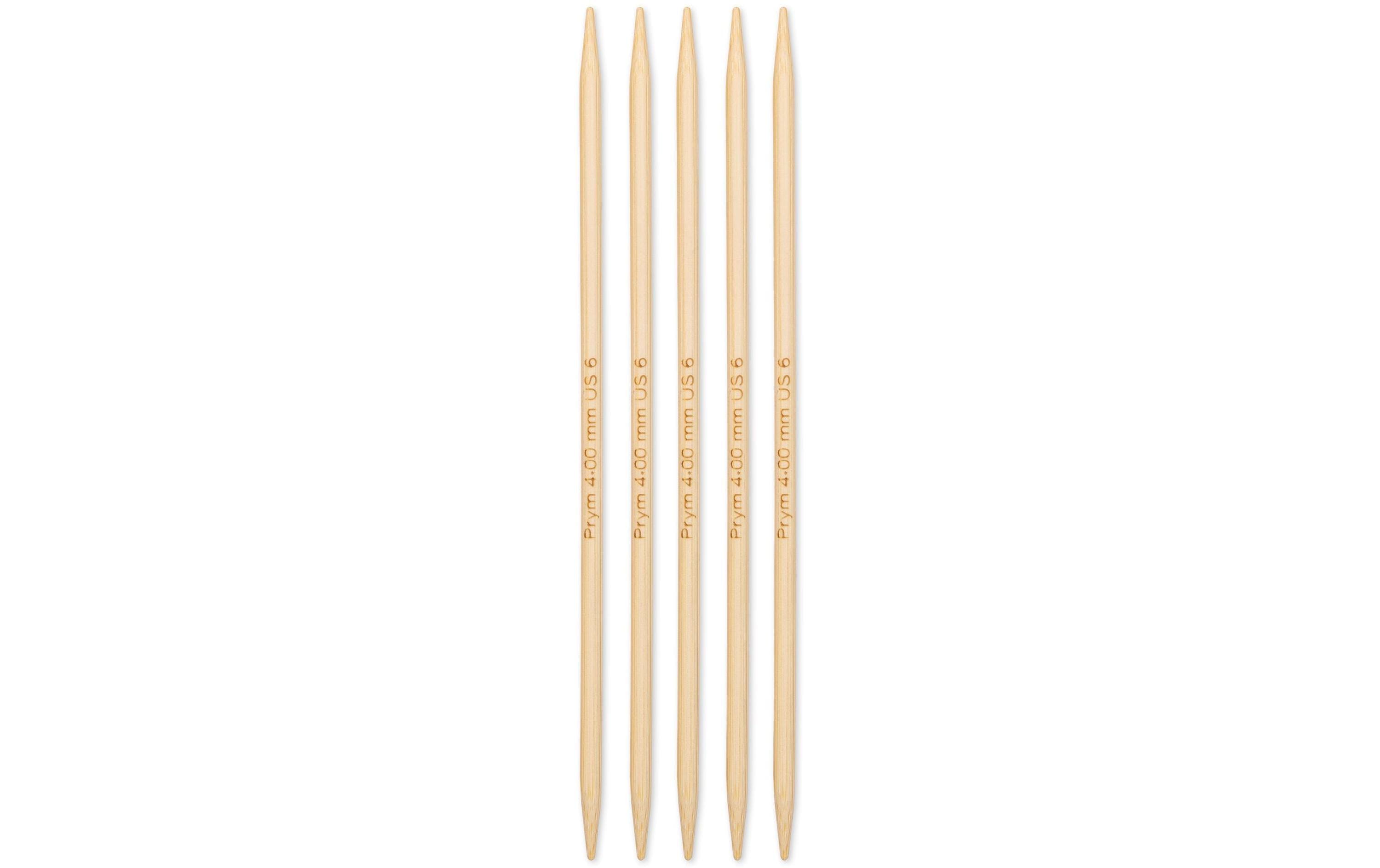 Prym Strumpfstricknadeln BAMBUS 4.00 mm, 15 cm