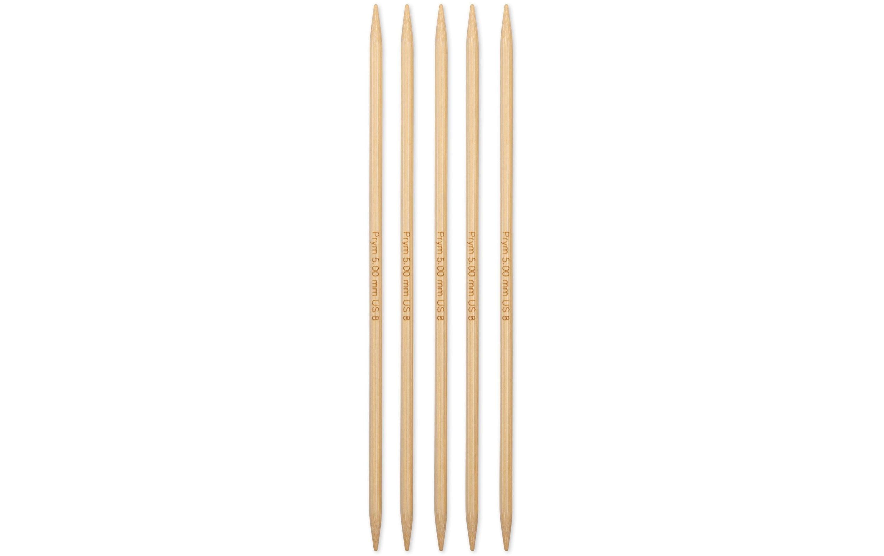 Prym Strumpfstricknadeln BAMBUS 5.00 mm, 20 cm