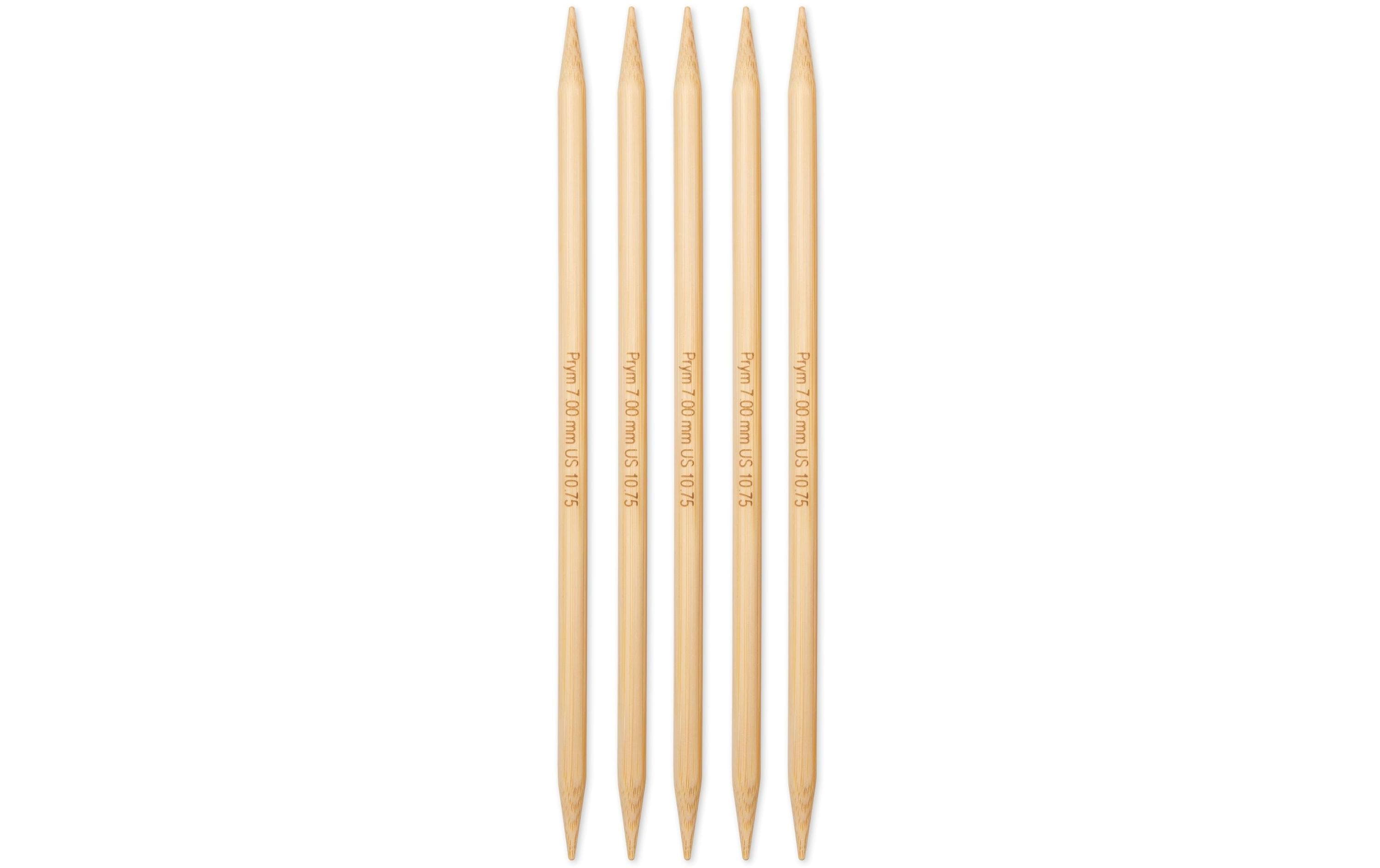Prym Strumpfstricknadeln BAMBUS 7.00 mm, 20 cm
