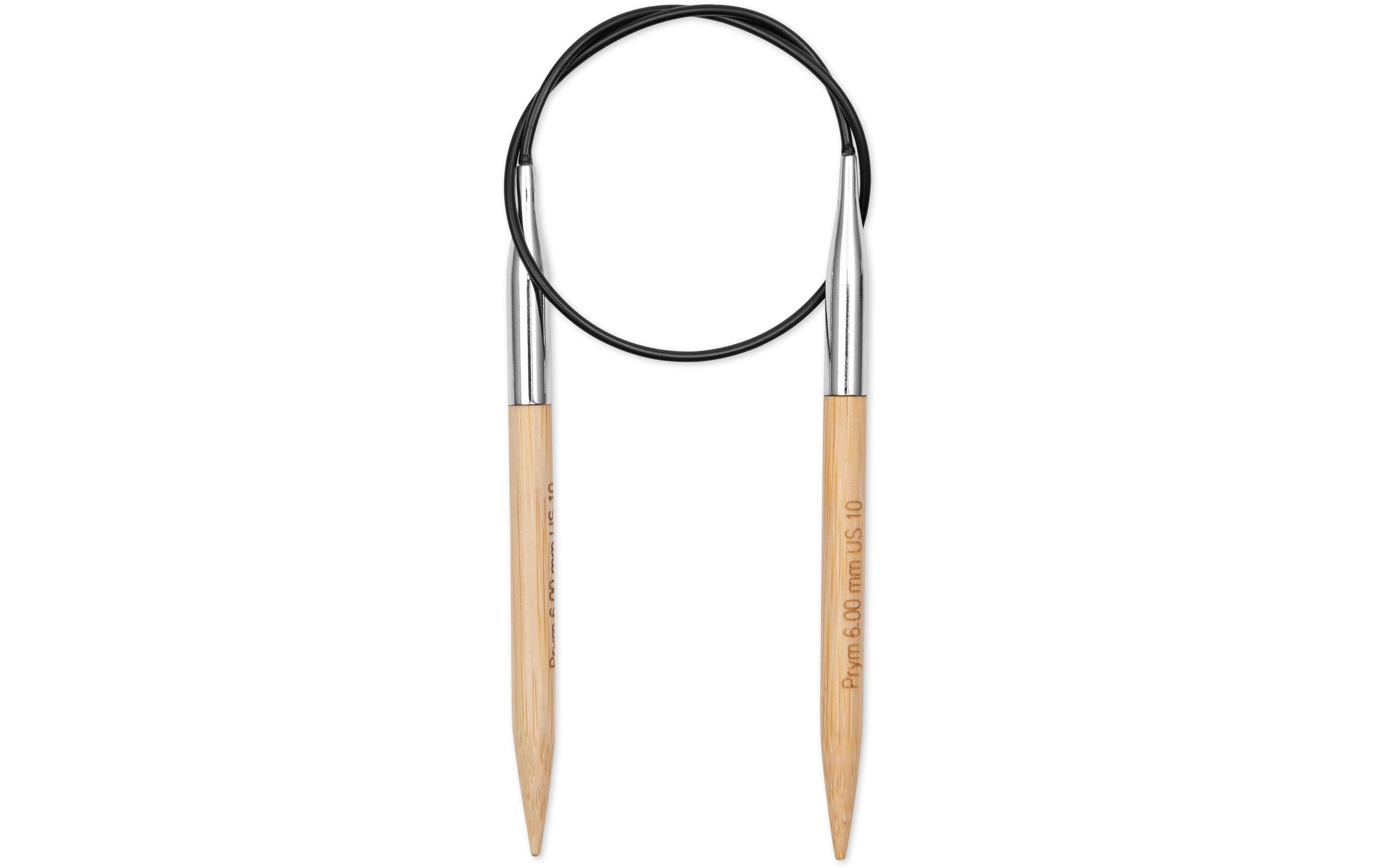 Prym Rundstricknadeln BAMBUS 6.00 mm, 40 cm