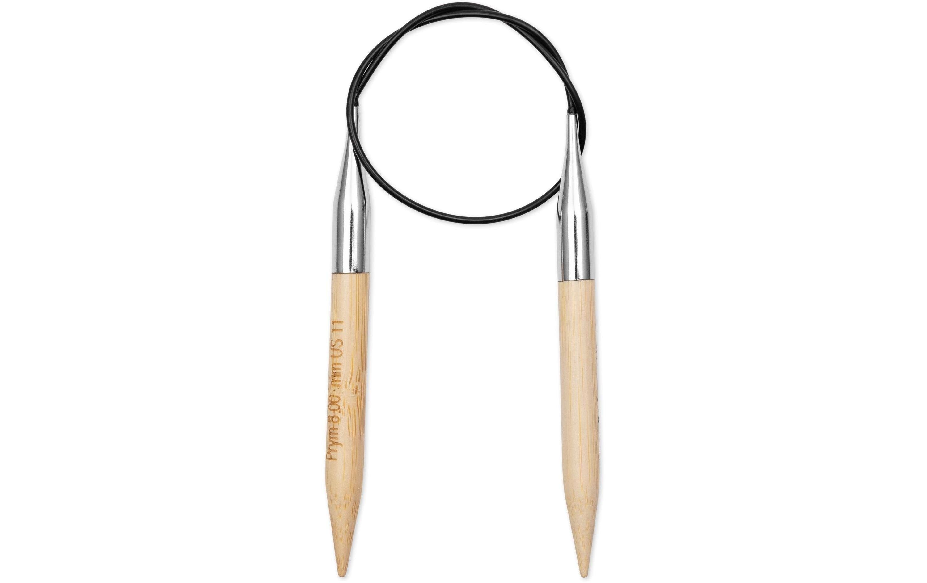 Prym Rundstricknadeln BAMBUS 8.00 mm, 40 cm