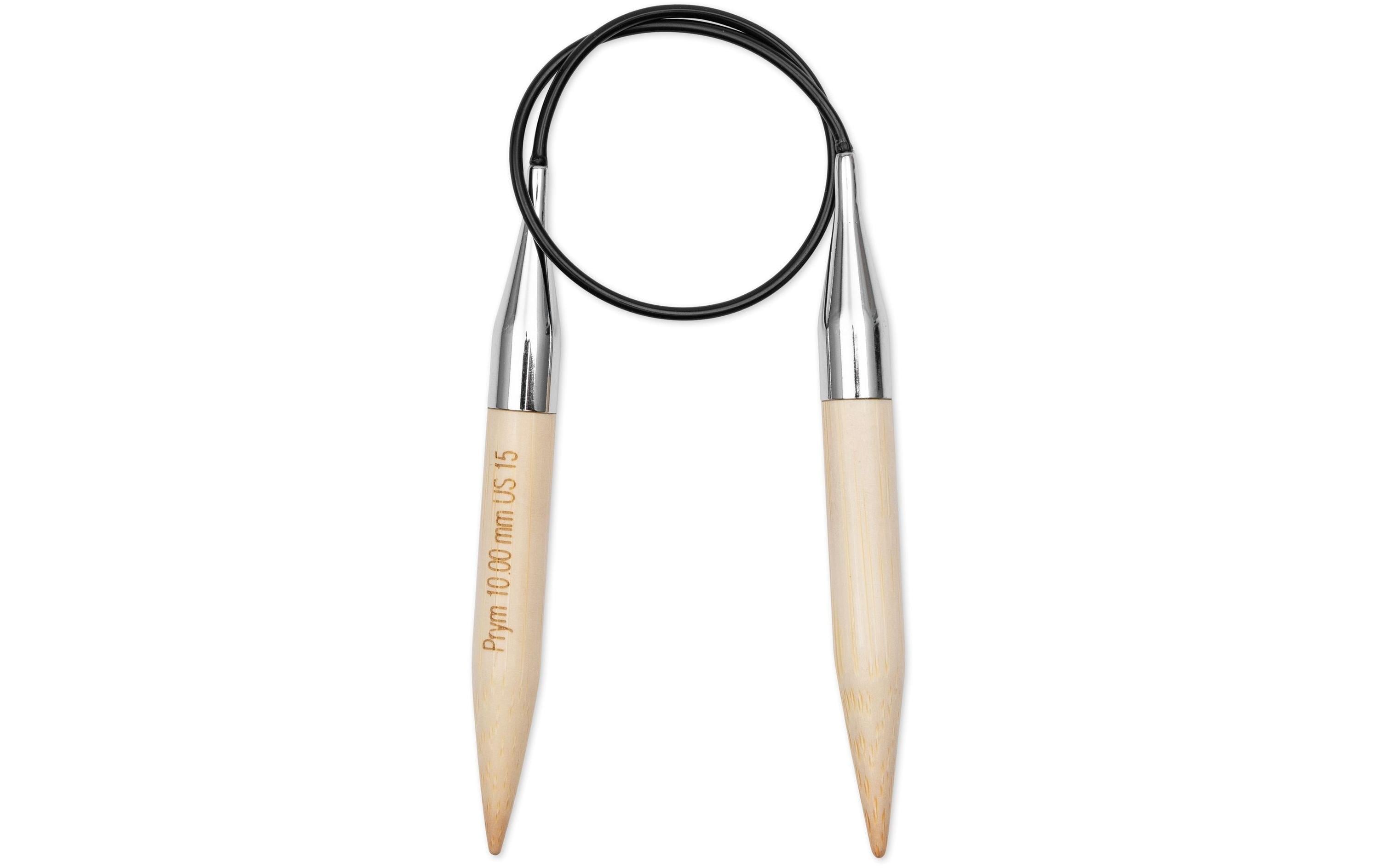 Prym Rundstricknadeln BAMBUS 10.00 mm, 40 cm