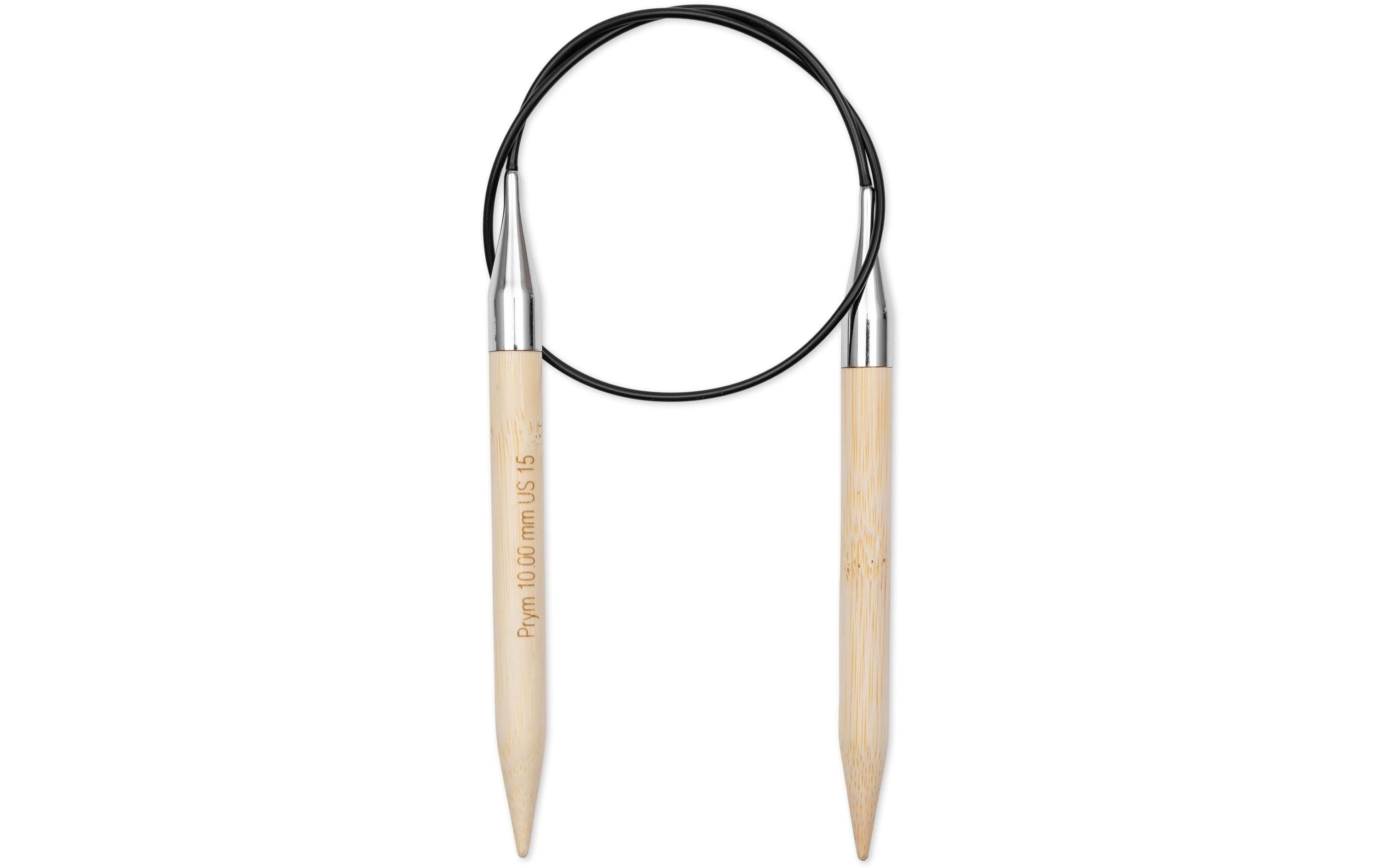 Prym Rundstricknadeln BAMBUS 10.00 mm, 60 cm