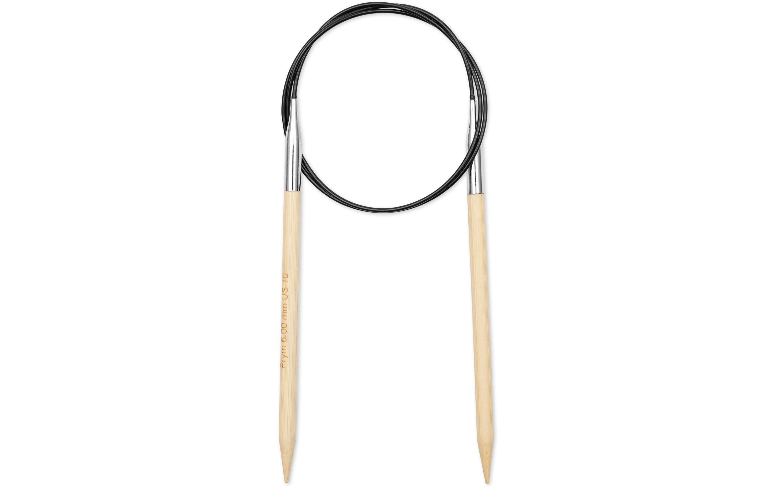 Prym Rundstricknadeln BAMBUS 6.00 mm, 80 cm