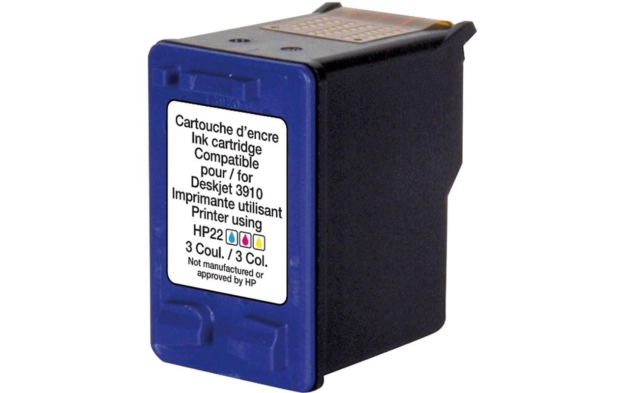 GenericInk Tinte HP C9352CE Nr. 22XL 18ml,3 col.,420 S.