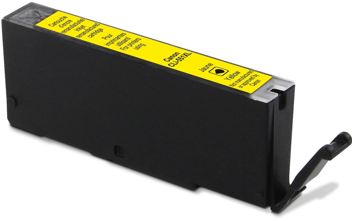 GenericInk Tinte Canon CLI-551XLY 10.5ml,Y,770 S.