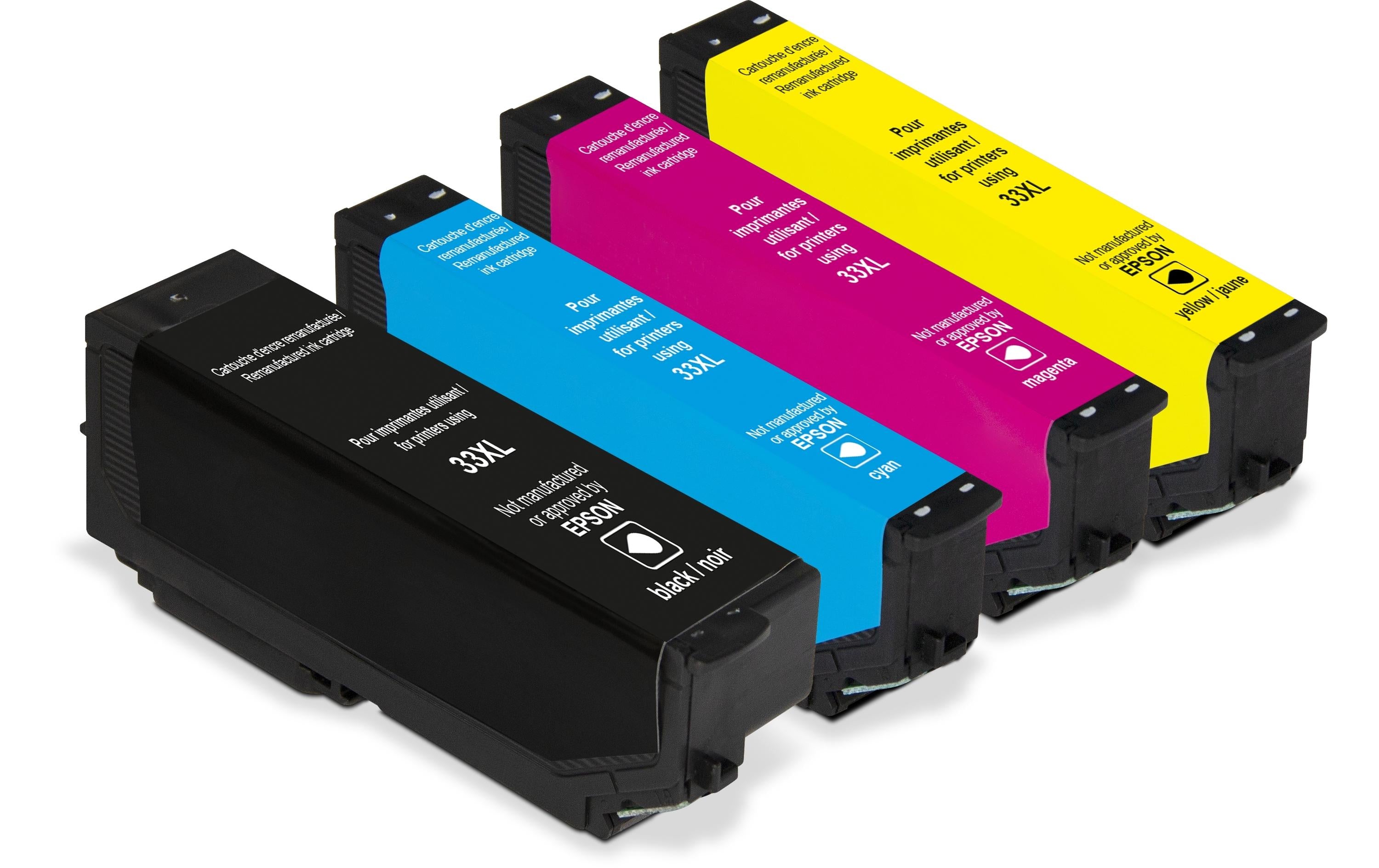 GenericInk Tinte Epson 33XL Multip. 1 x 15,3 x 11ml,BLCMY,1 x 530,3 x 650 S.