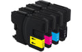 GenericInk Tinte Brother LC980 Multip. 1 x 12,3 x 7ml,BLCMY,1 x 550,3 x 675 S.