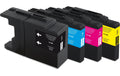 GenericInk Tinte Brother LC1280XL Multip. 1 x 57,3 x 13ml,BLCMY,1 x 2455,3 x 1225 S.