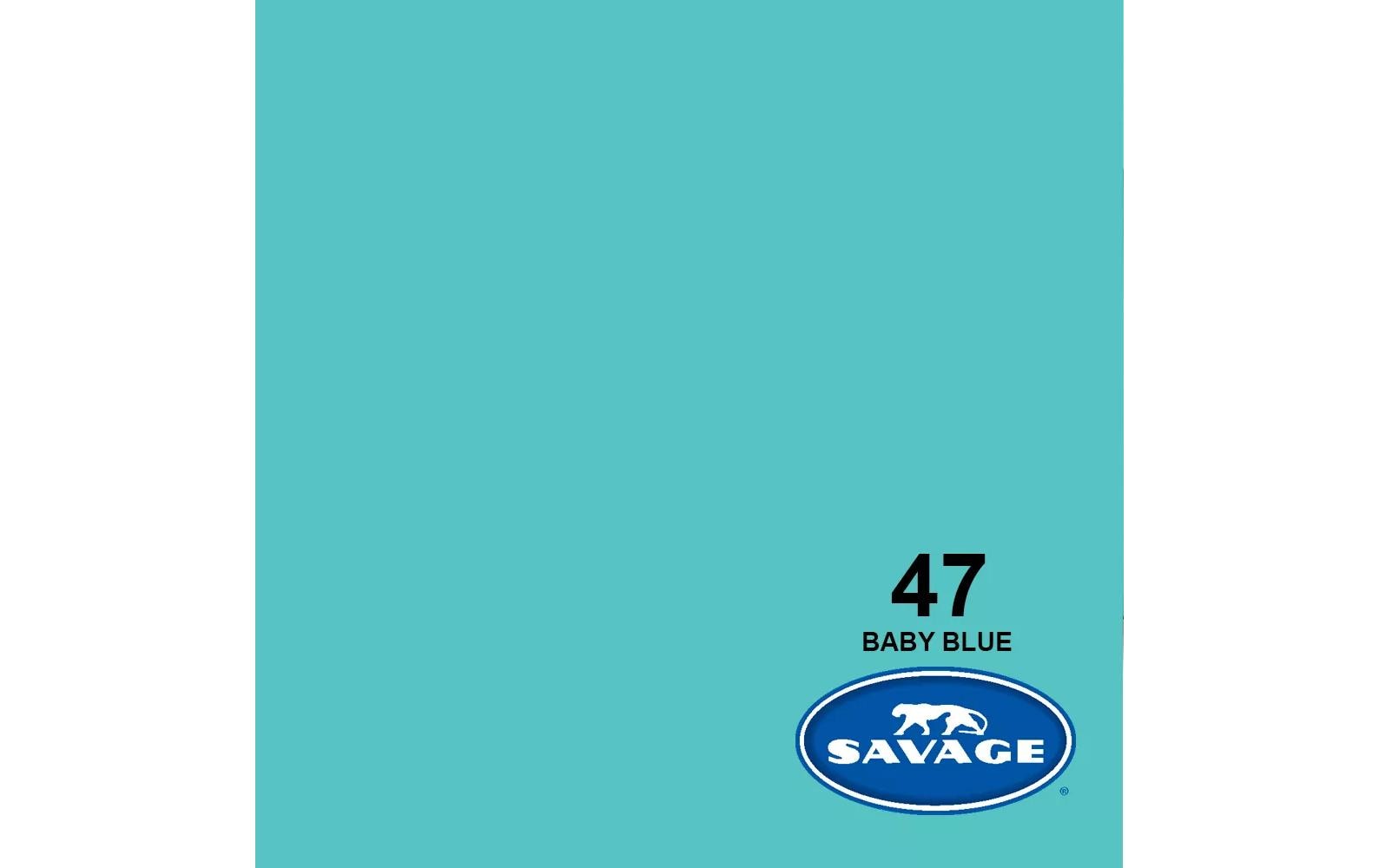 Savage Hintergrundpapier 2.72x11m Baby Blue