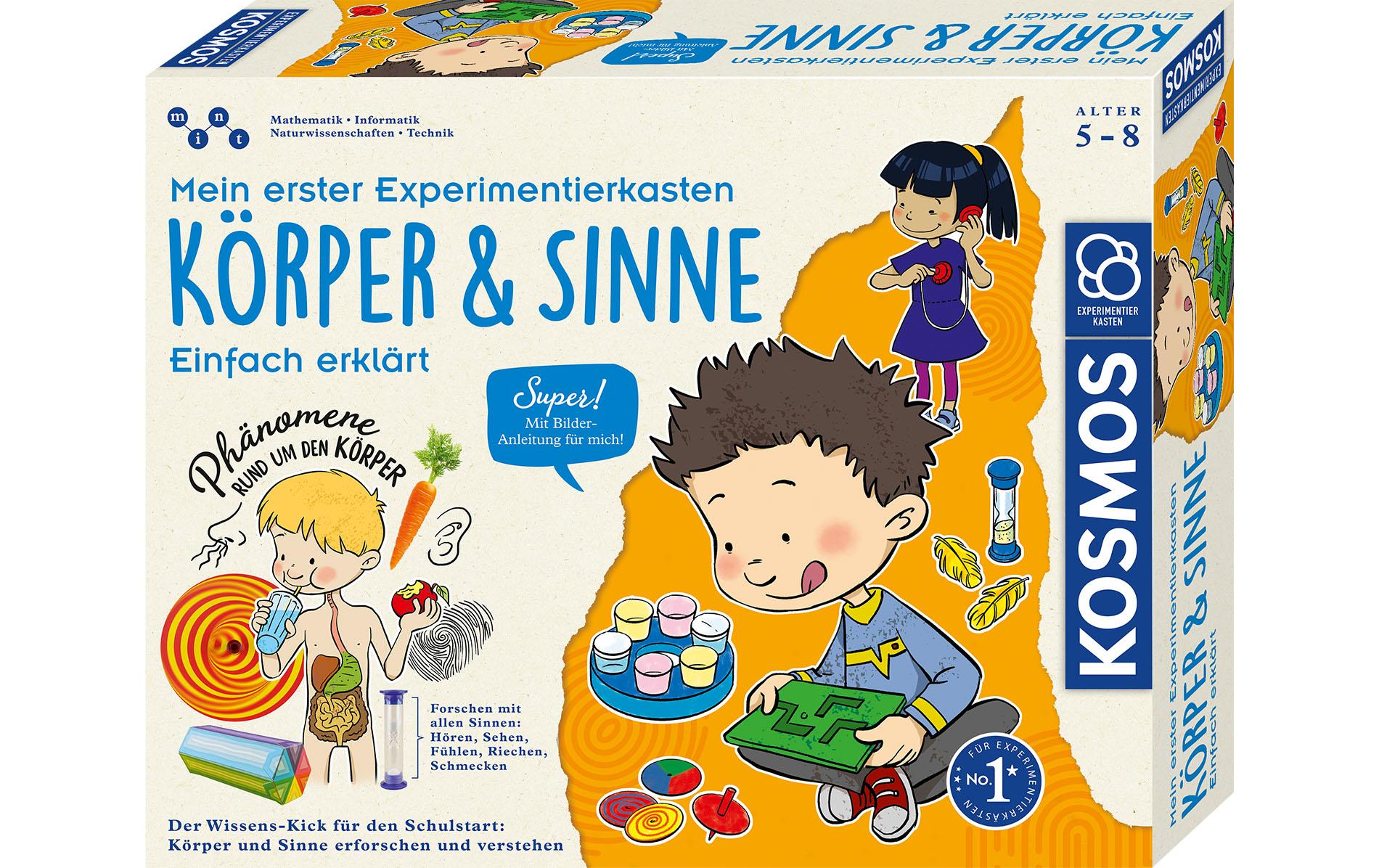 Mein erster Experimentierkasten Körper & Sinne