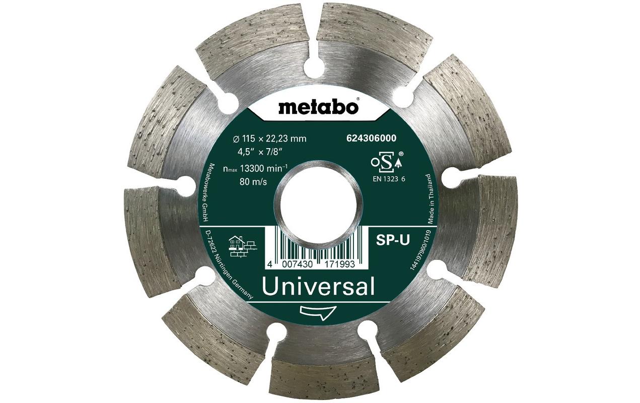 Metabo Diamant-Trennscheibe 115 mm SP-U Universal