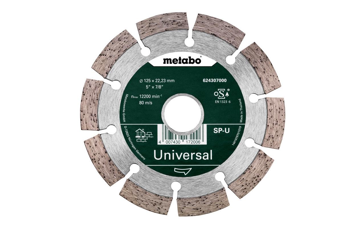 Metabo Diamant-Trennscheibe 125 mm SP-U Universal