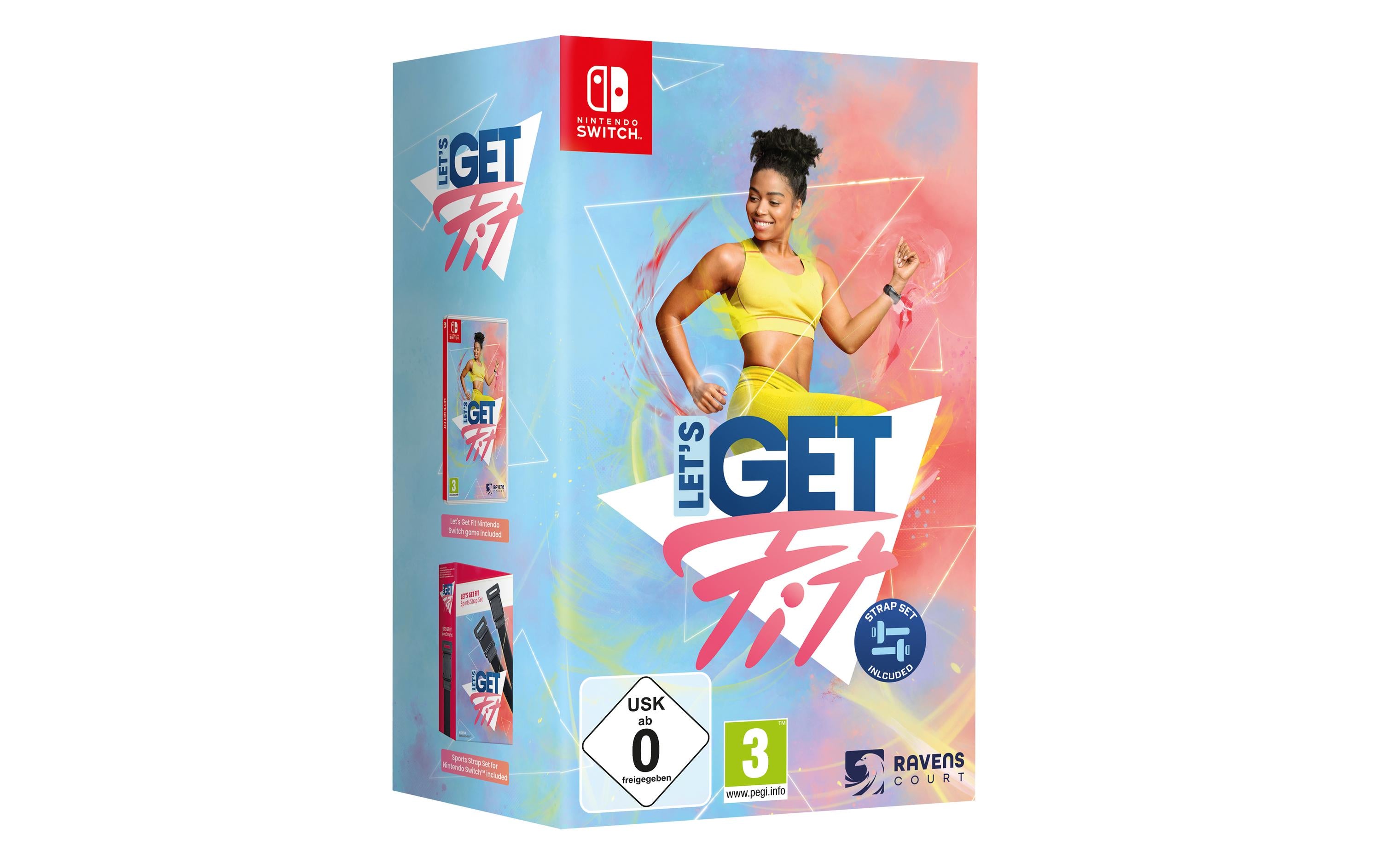 Let's Get Fit Bundle, Switch Alter: 3+, Sportgurte-Set