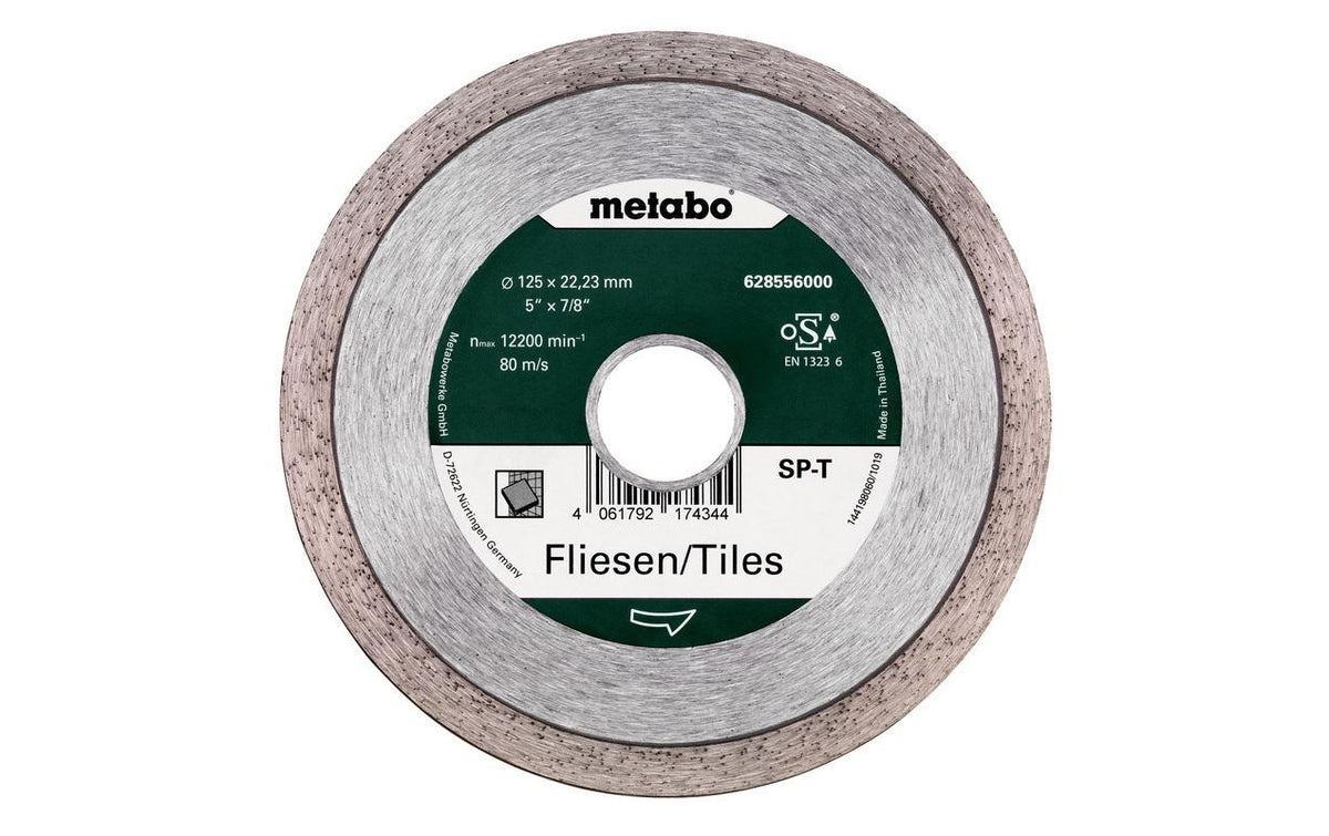 Metabo Diamant-Trennscheibe 125 mm SP-T Fliesen