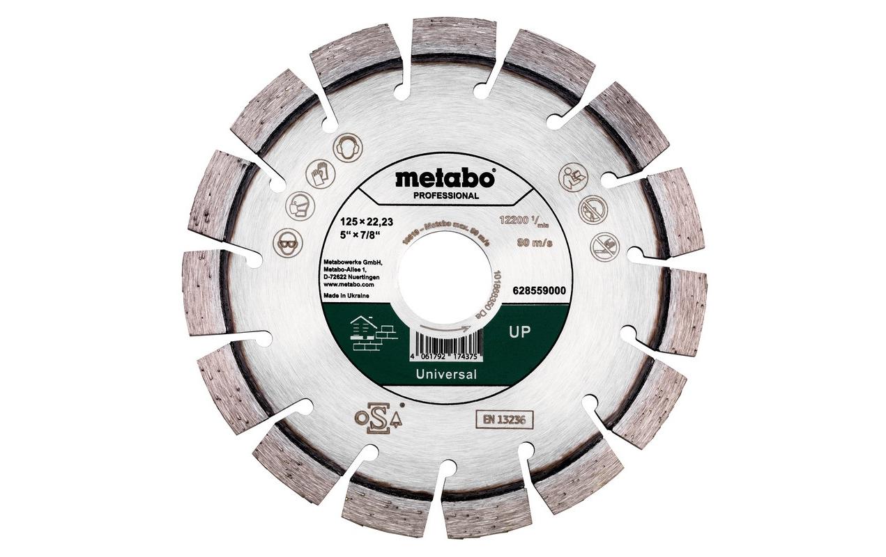 Metabo Diamant-Trennscheibe  125 mm Universal Professional