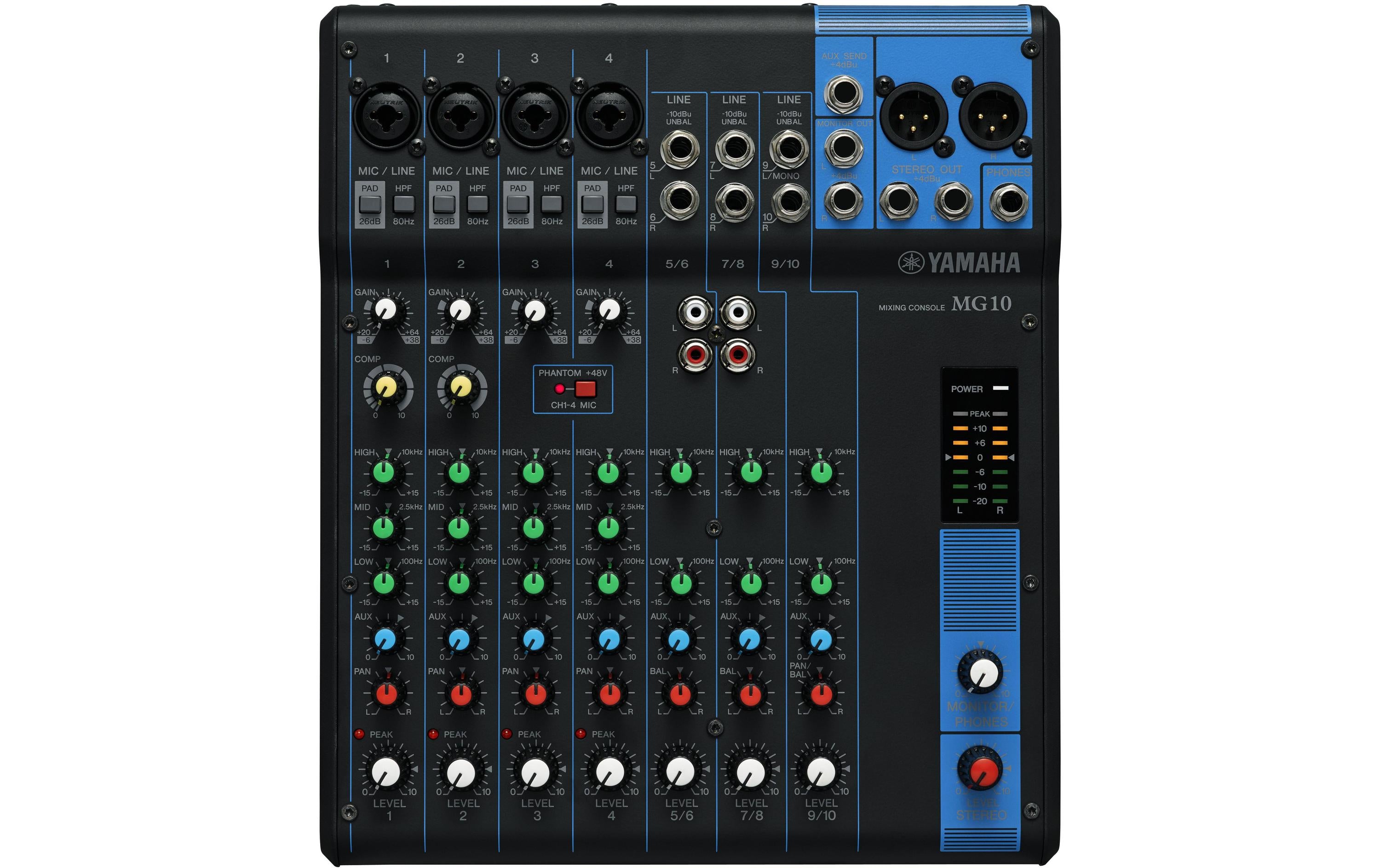Yamaha MG10 10-Kanal Mischpult