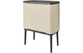 Brabantia Recyclingeimer Bo Touch Bin Soft Beige, 1x 36 Liter