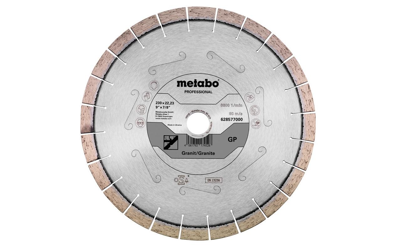 Metabo Diamant-Trennscheibe  230 mm Granit Professional